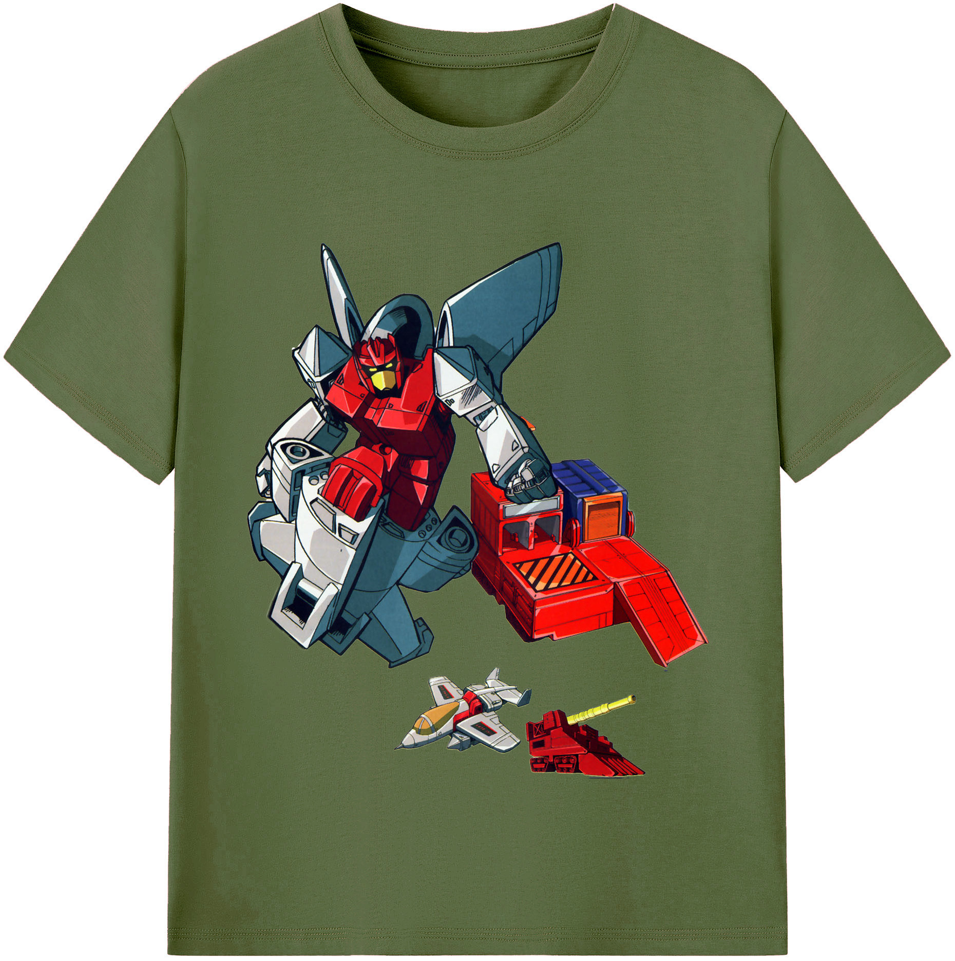 （画像用）  綿100％半袖Tシャツ（フロントプリント）